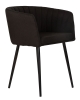 Стул обеденный ALINA черная ткань LAR-106D-28