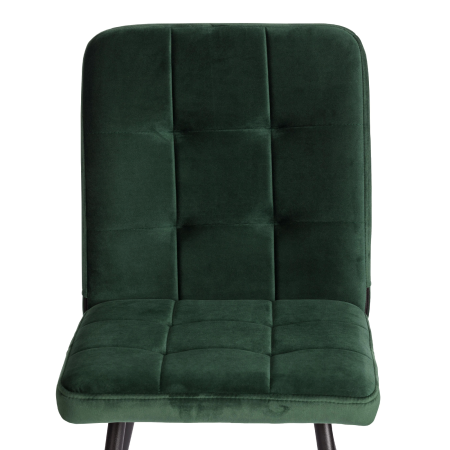 Стул обеденный Medeo зеленый велюр