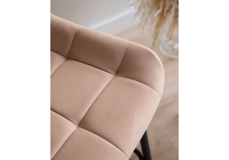 Барный стул Челси бежевый (zd 210), черный