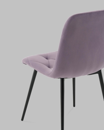 Стул Одди Diamond велюр пыльно-сиреневый