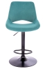 Барный стул Flash ткань бирюзовый