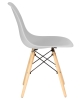 Стул обеденный DSW ножки светлый бук, светло-серый GR-01