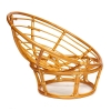 Кресло "PAPASAN" 23/01 W с подушкой мед, ткань коричневый, 3М7-147 фото в интернет-магазине Stoolmarket
