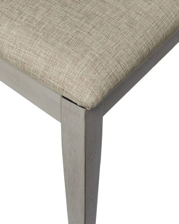 Стул LT C16412 серый #G45/ FB51 с эффектом старины