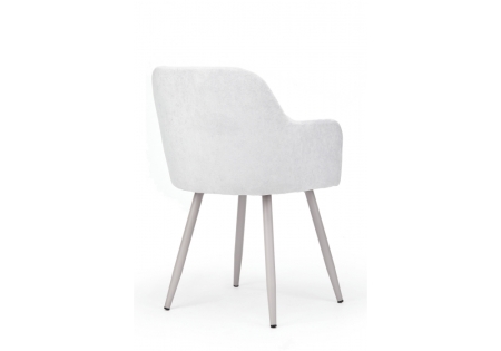 Стул на металлокаркасе Инфини светло-серый (ocean 021), серый