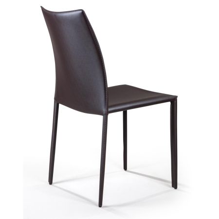 Стул Rolf кожа коричневый