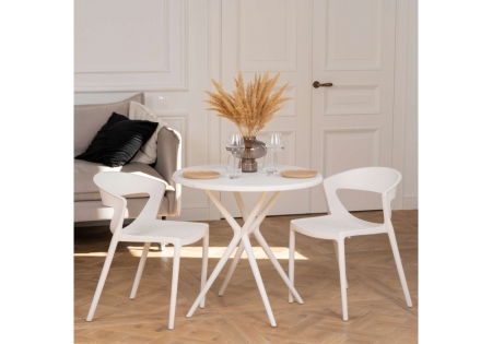 Пластиковый стул Градно белый