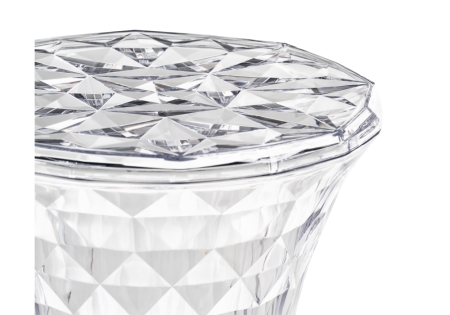 Журнальный стол Button 30x47 прозрачный