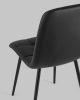 Стул Oliver экокожа черный 2 шт.