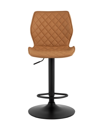 Стул барный Dome экокожа коричневый