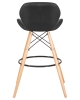 Стул барный BUTTERFLY BAR ножки светлый бук, черный