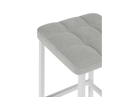 Барный стул Лофт мадера 20, белый матовый