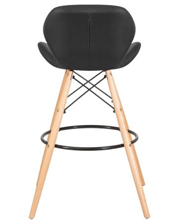 Стул барный BUTTERFLY BAR ножки светлый бук, черный