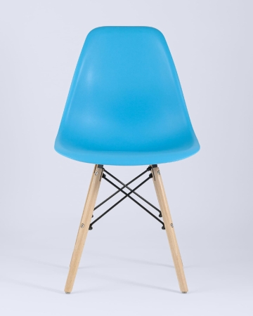 Стул Eames Style DSW бирюзовый (разборный каркас) Стул Eames Style DSW бирюзовый (разборный каркас)