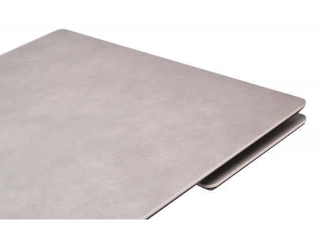 Керамический стол Вилли 140(200)х80 carmen light grey, черный
