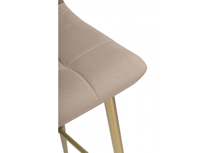 Барный стул Чилли Мини бежевый (zd 210), золотой np