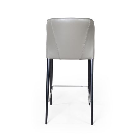 Стул полубарный Albert кожа тауп