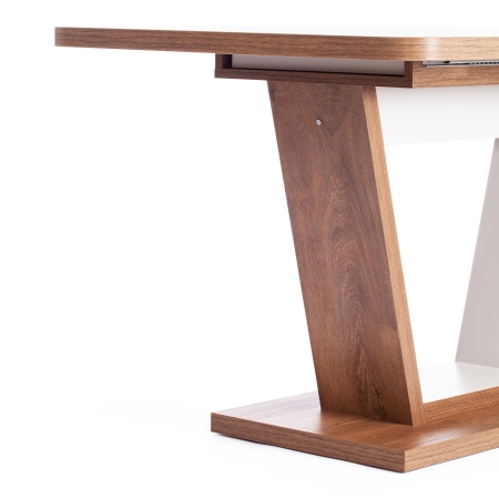 Стол обеденный VOX раздвижной, ЛДСП, дуб канзас, пепел