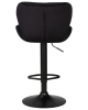 Стул барный BARNY черный велюр MJ9-101