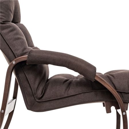 Кресло-трансформер Левада орех текстура и ткань мальмо 28