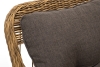 "Цесена" кресло плетеное из искусственного ротанга, соломенный