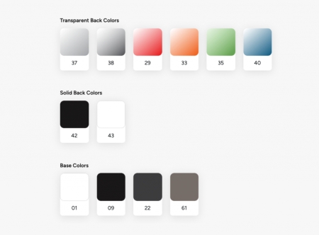 Кресло пластиковое PAPATYA Luna черный