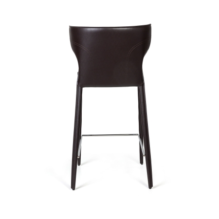 Стул полубарный Austin кожа коричневый