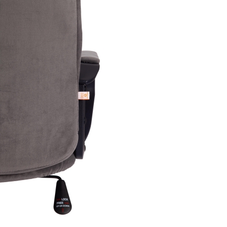 Кресло СН888 LT флок, серый