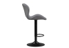 Барный стул Trio светло-серый, черный