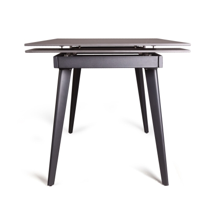 Стол раскладной Buren (140+30+30) керамика черный