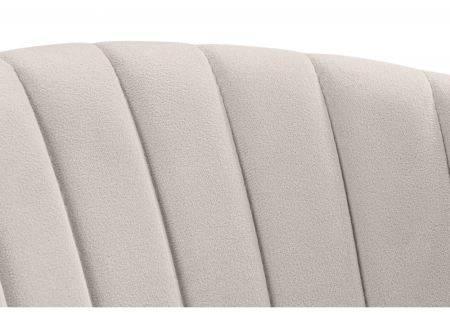 Стул на металлокаркасе Kamelia бежевый, золотой