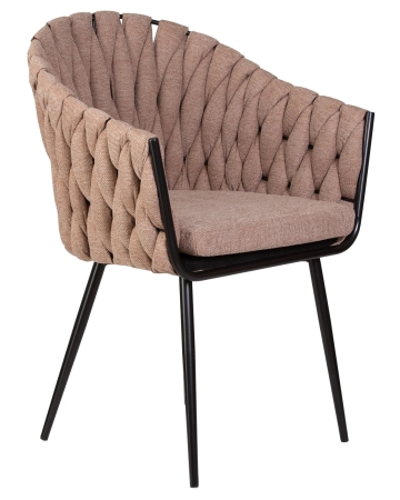 Набор 2 шт Стул обеденный MATILDA, коричневая ткань (LAR 275-3)