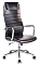 Кресло руководителя Бюрократ KB-9N/ECO черный искусственная кожа с подголов. крестовина металл хром