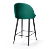 Стул полубарный Thomas бархат зеленый