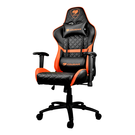 Кресло компьютерное игровое Cougar ARMOR One черный-оранжевый