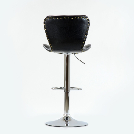 Барный стул Over черный глянец