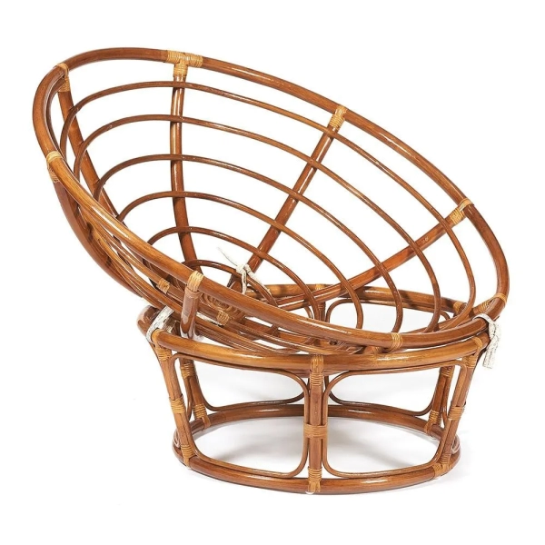 Кресло "PAPASAN" 23/01 W, с подушкой, бежевый, орех