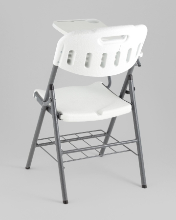 Стул складной банкетный со столиком и полкой