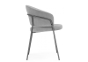 Стул на металлокаркасе Лео серый brendy monsoon 22, серый