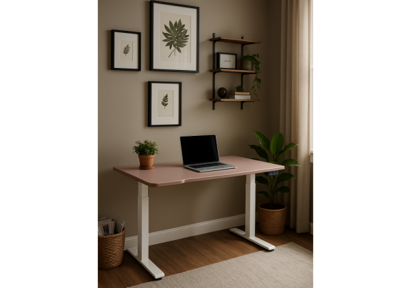 Компьютерный стол Маркос 140х80 розовый, белый Компьютерный стол Маркос 140х80 розовый, белый