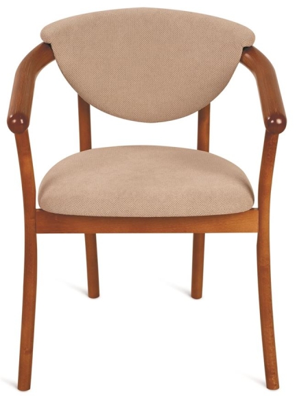 Кресло венское "Виенна" бежевый и коричневый