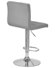 Набор 2 шт Стул барный CANDY, серый велюр (MJ9-75)