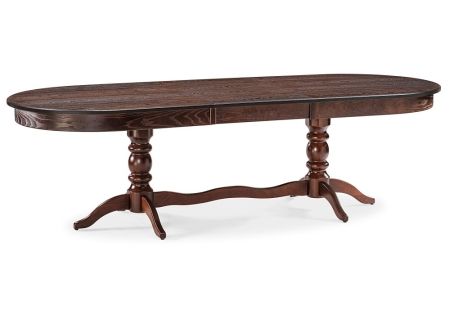 Стол деревянный Дейвер орех темный