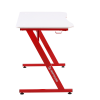Стол компьютерный GAMELAB Monolith White&Red