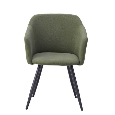 Стул DC-1727-2 зеленый PK598B-7 с черными ножками Стул DC-1727-2 зеленый PK598B-7 с черными ножками