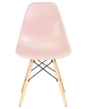 Стул обеденный DSW ножки светлый бук, светло-розовый PK-02 Стул обеденный DSW ножки светлый бук, светло-розовый PK-02