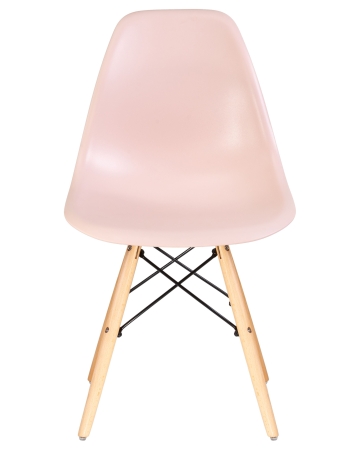 Стул обеденный DSW ножки светлый бук, светло-розовый PK-02 Стул обеденный DSW ножки светлый бук, светло-розовый PK-02
