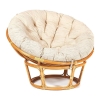 Кресло "PAPASAN" 23/01 W, с подушкой, мед, ткань старт