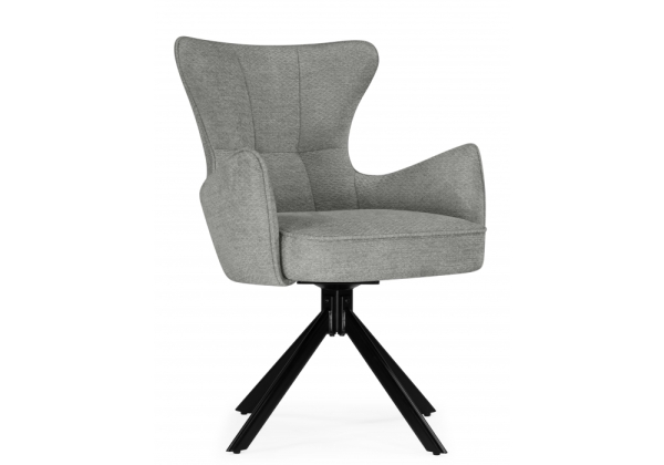 Стул на металлокаркасе Atlanta серый, черный