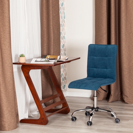 Кресло ZERO флок, синий